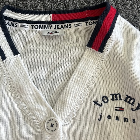 Brand new white crop top cardigan - Picture 3 of 3